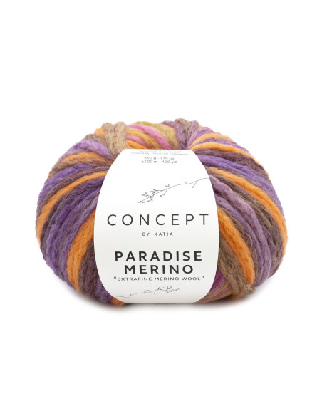 Paradise Merino - Katia 504 - rose/orange/lila/ocker