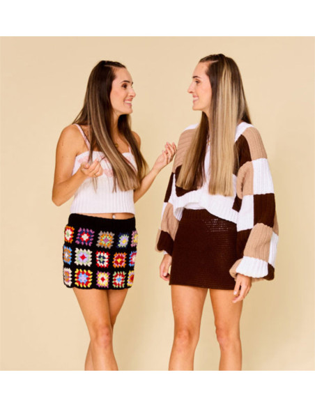 Häkeln lernen mit den lesotwins - Topp