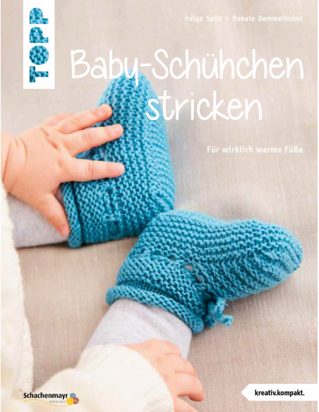 Baby-Schühchen stricken - Topp