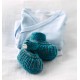 Baby-Schühchen stricken - Topp