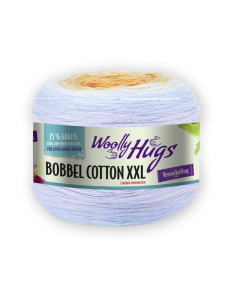 Bobbel Cotton XXL - Woolly Hugs 613 - mandarin/hellblau/flieder