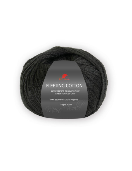 Fleeting Cotton - Pro Lana 99 - schwarz