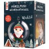 Häkelmini-Weihnachtskugel Häkelset Wichtel - Topp