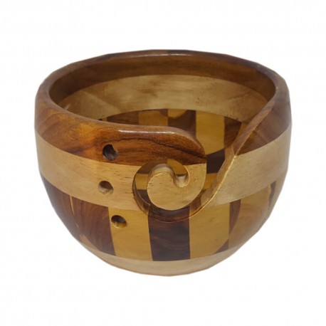 Garnschale multi Holz 14x9cm - Scheepjes