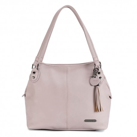Schultertasche rosa - Della Q Namaste