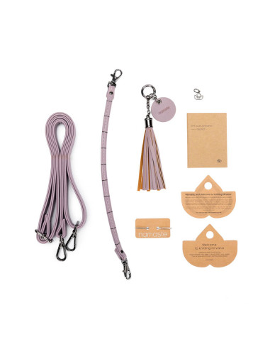 Schultertasche schwarz - Della Q Namaste