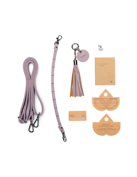 Schultertasche schwarz - Della Q Namaste