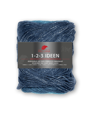 1-2-3 Ideen - Pro Lana 31 - petrol/beige