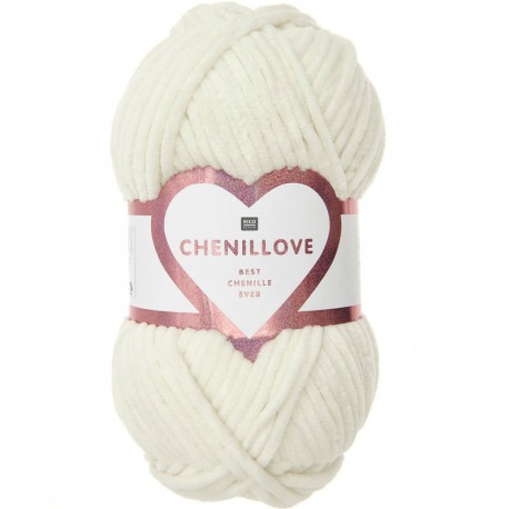 Chenillove - Rico Design 001 - creme