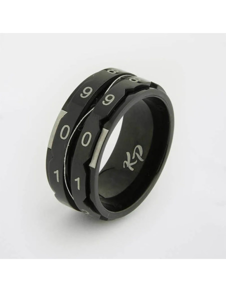 Reihenzähler Ring schwarz - Knit Pro