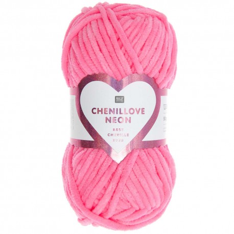 Chenillove Neon - Rico Design. 02 - neonpink