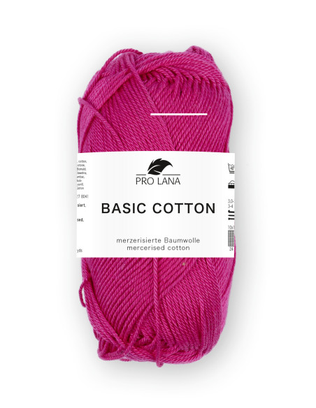 Basic Cotton - Pro Lana 34 - fuchsia
