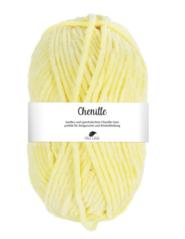 Chenille - Pro Lana 21 - hellgelb
