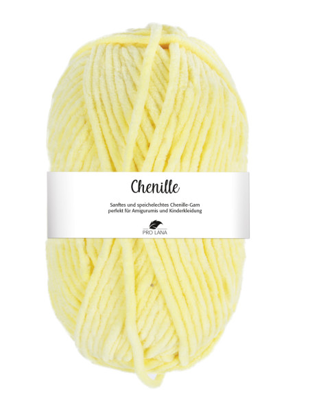 Chenille - Pro Lana 21 - hellgelb