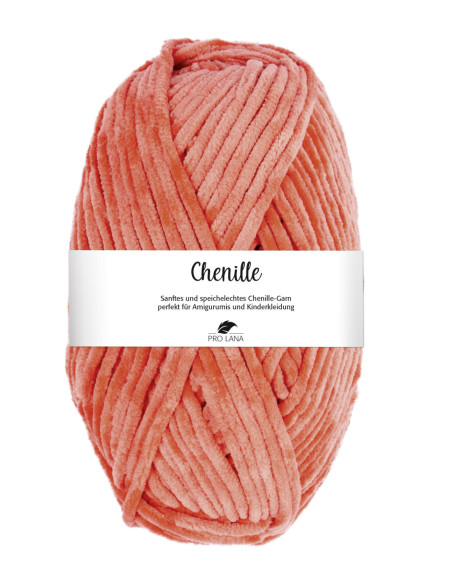 Chenille - Pro Lana 26 - koralle