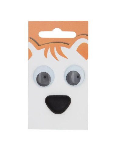 Wackelaugen und Tiernase 10 - 20 mm - Prym