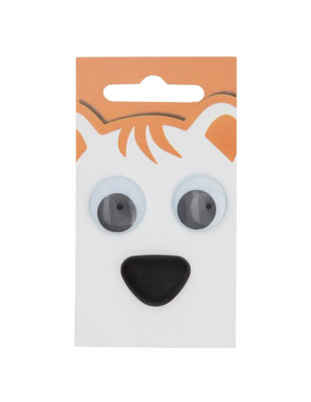 Wackelaugen und Tiernase 10 - 20 mm - Prym