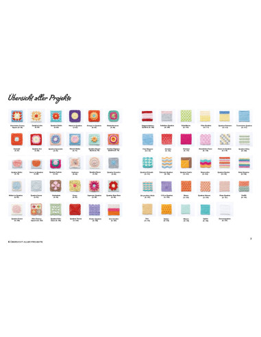 Musterbibel Granny Squares: Blumenzauber - EMF