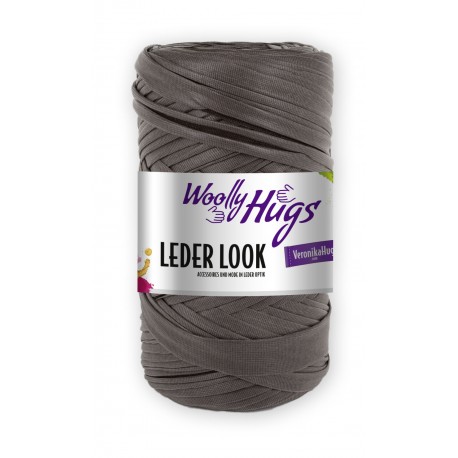 LEDER LOOK - Woolly Hugs 10 - brown