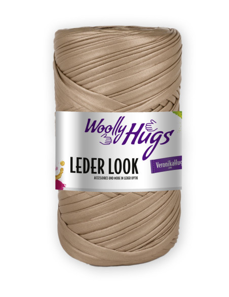 LEDER LOOK - Woolly Hugs 17 - coffee