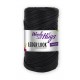 LEDER LOOK - Woolly Hugs 99 - black