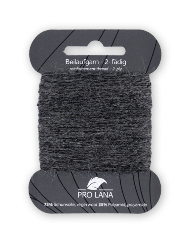 Beilaufgarn - Pro Lana 0522 - anthrazit meliert