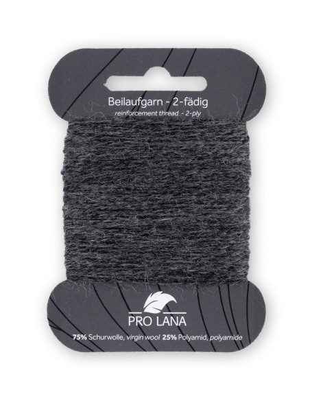 Beilaufgarn - Pro Lana 0522 - anthrazit meliert