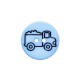 Kinderknopf Lastwagen 15 mm - Dill