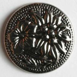 Edelweissknopf Kunststoff 19 mm - Dill