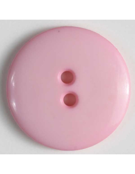 Modeknopf glänzend 14 mm - Dill rosa