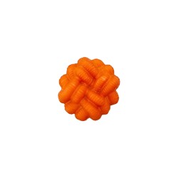Knopf mit Öse Posamentenmotiv 18 mm orange - Prym