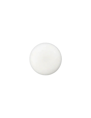 Polyesterknopf mit Öse 12 mm - Prym weiss