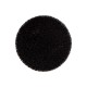 Samtknopf mit Öse 12 mm  schwarz - Prym