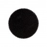 Samtknopf mit Öse 15 mm  schwarz - Prym