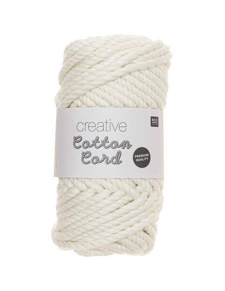 Cotton Cord - Rico Creative 007 - creme