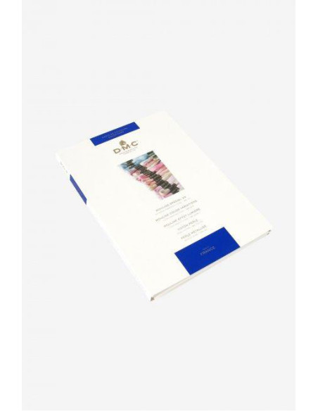 Bedruckte Farbkarte 500 Moulin  Perl - DMC