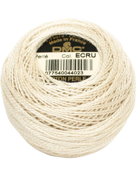 Coton Perl Nr.5 Perlgarn - DMC ecru - ecru