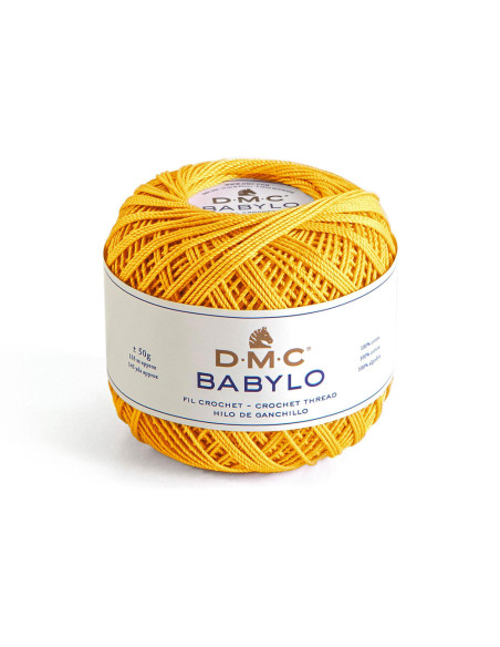 Babylo 10 - DMC 725 - dunkel gelb