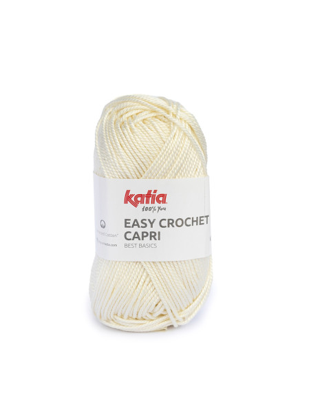Easy Crochet Capri - Katia 101 - nature