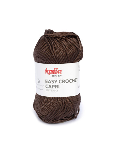 Easy Crochet Capri - Katia 103 - schoko