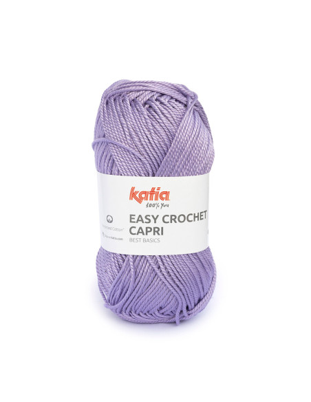 Easy Crochet Capri - Katia 113 - flieder