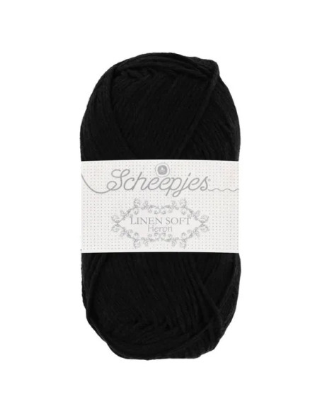 Linen Soft - Scheepjes 632 - schwarz