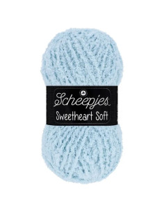 3 Knäuel Sweetheart Soft - Scheepjes 008 - hellblau