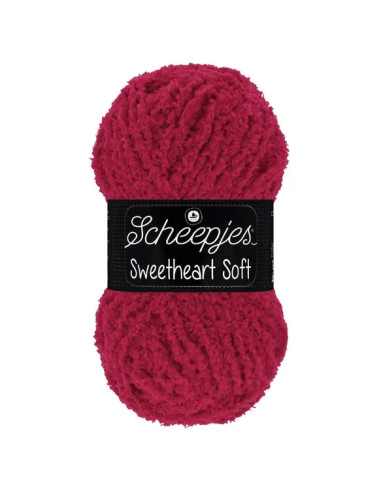 Sweetheart Soft - Scheepjes 016 - dunkelrot