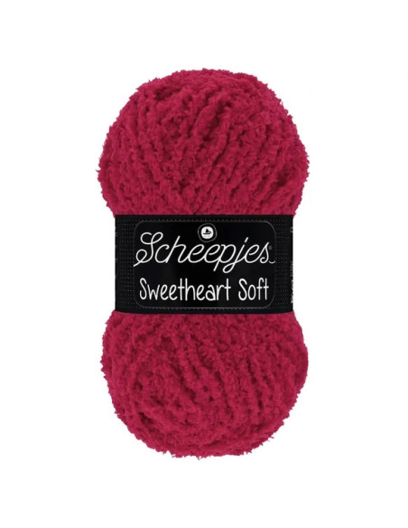 Sweetheart Soft - Scheepjes 016 - dunkelrot