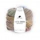 1-2-3 Ideen Merino - Pro Lana 02 - hellblau/braun/olive