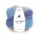 1-2-3 Ideen Merino - Pro Lana 06 - türkis/blau/beige