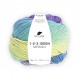 1-2-3 Ideen Merino - Pro Lana 07 - lila/blau/grün