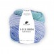 1-2-3 Ideen Merino - Pro Lana 10 - smaragd/blau/marine