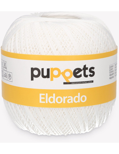 Eldorado 100g - Puppets 7001 - weiss